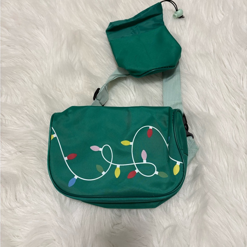 Holiday Inspired Fanny Pack and Water Bottle Holder